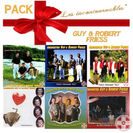 Pack de Noël "Guy et Robert FRIESS" Vol.1.2.3.4.5.6